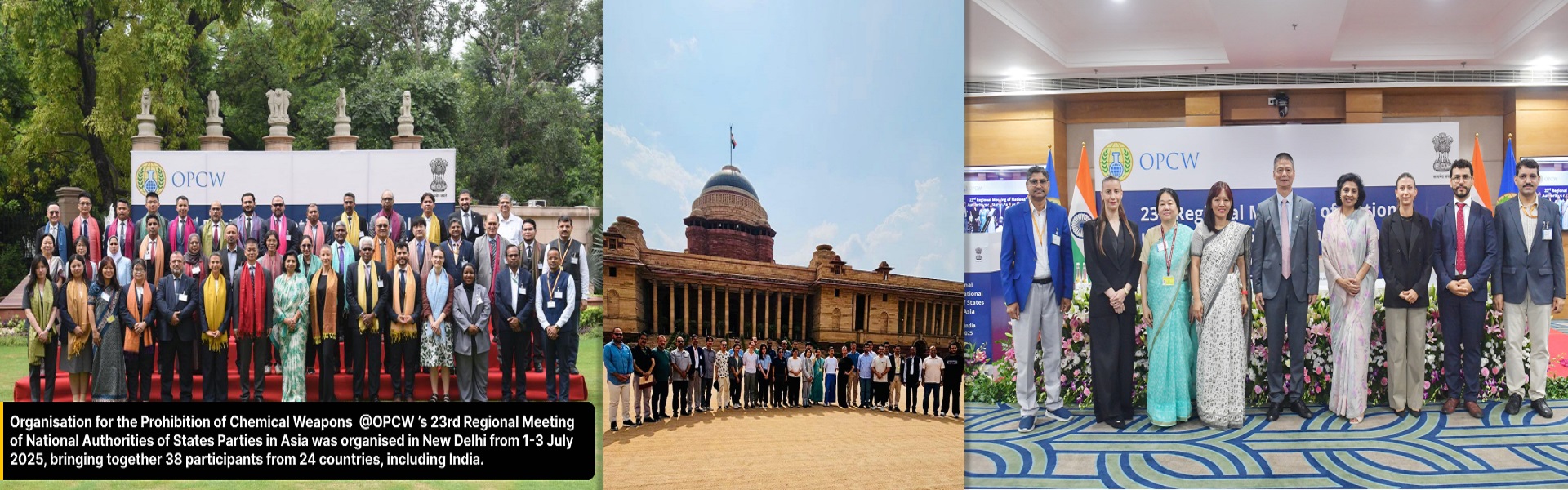 Organization for the Prohibition of Chemical Weapons holds Asia Meeting in New Delhi, 1st -3rd July, 2025